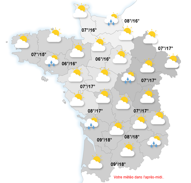 Météo du jour