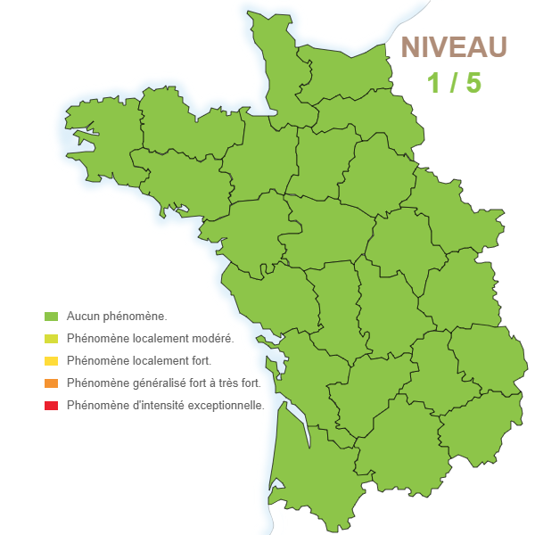 Carte de vigilance